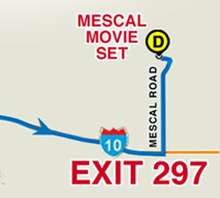 Map to Mescal from Host Hotel